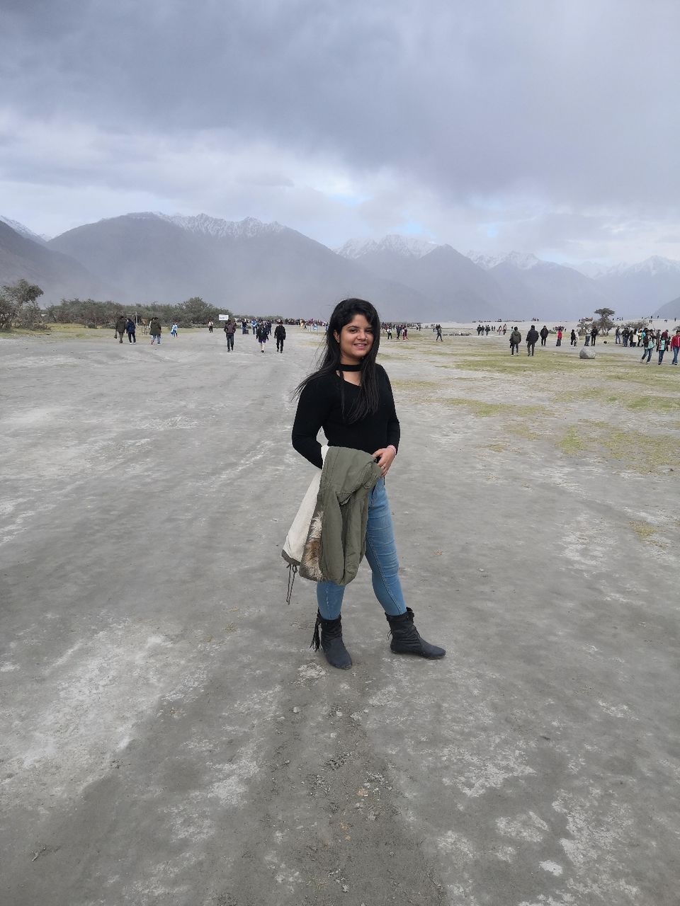 Photo of Leh'd with the family by kriti