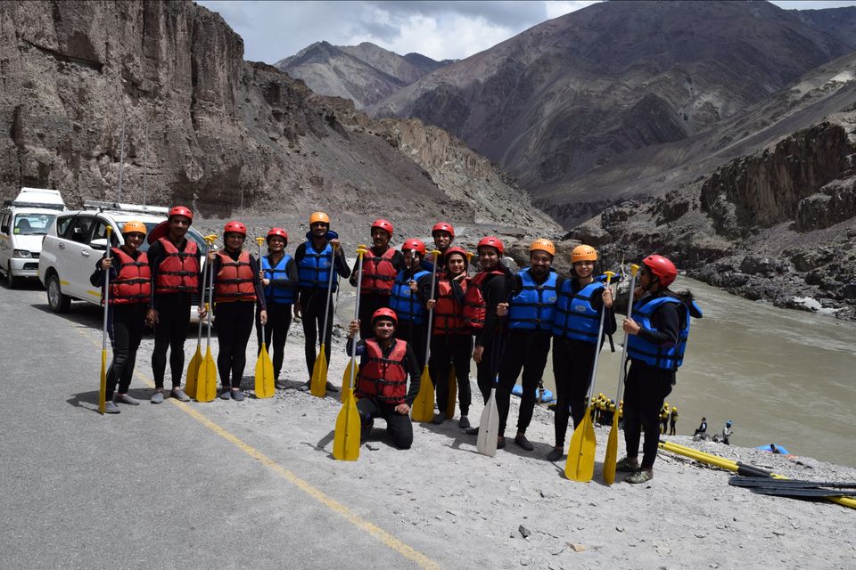 Photo of Leh'd with the family by kriti