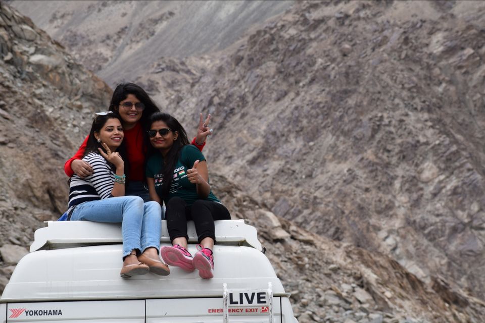 Photo of Leh'd with the family by kriti