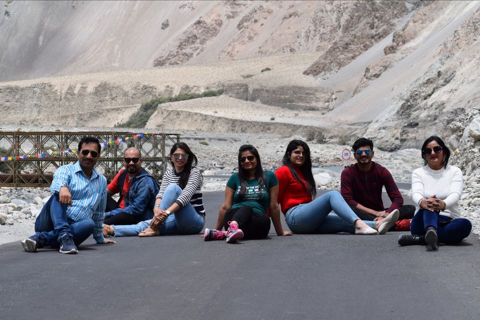 Photo of Leh'd with the family by kriti