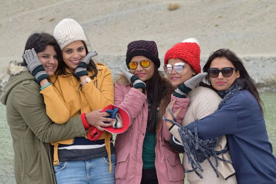 Photo of Leh'd with the family by kriti