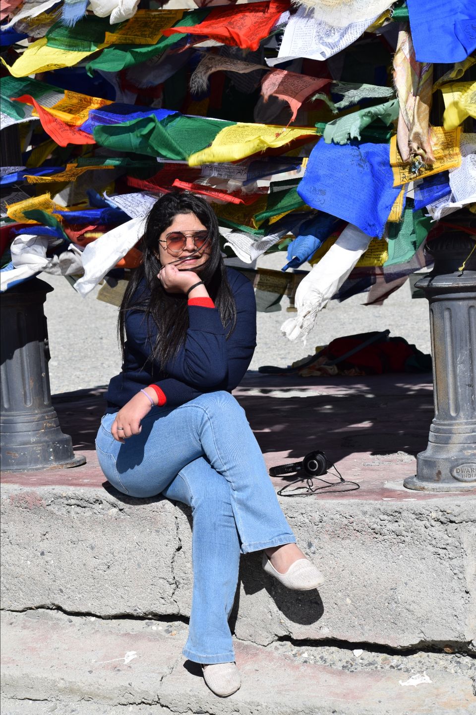 Photo of Leh'd with the family by kriti