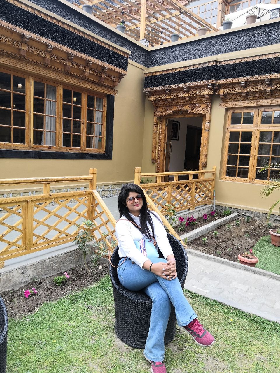 Photo of Leh'd with the family by kriti