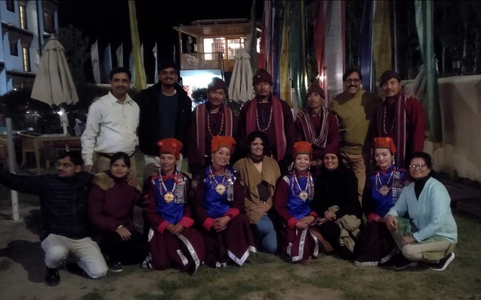 Photo of Leh'd with the family by kriti