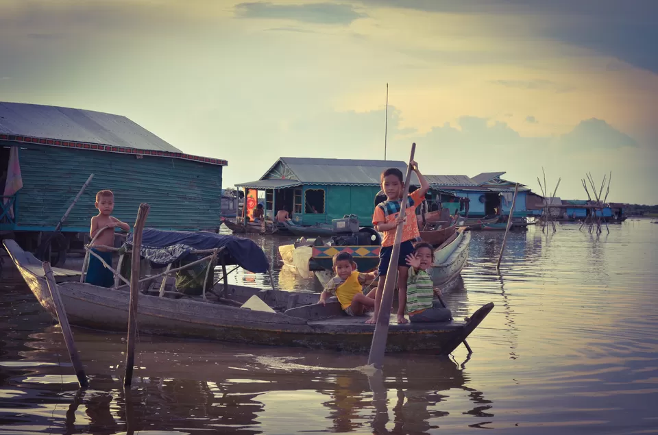 Photo of Tonle Sap Lake, Krong Siem Reap, Siem Reap, Cambodia by Abhishek Kumar