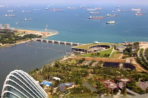 Photo of Marina Barrage Singapore by Abhishek Kumar