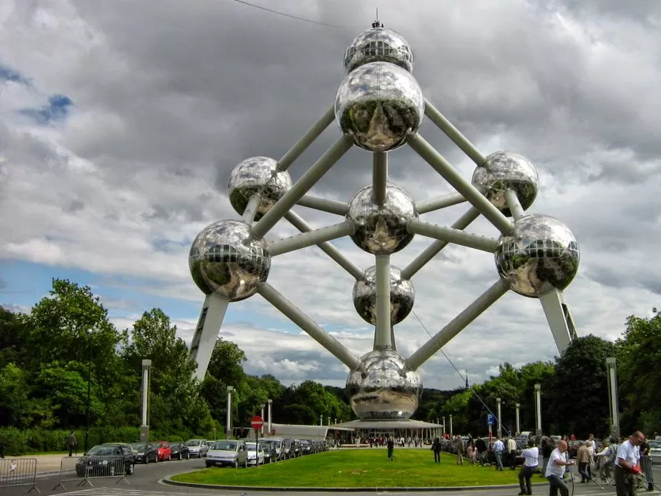 Photo of Atomium, Avenue de l'Atomium, Belgium by Abhishek Kumar