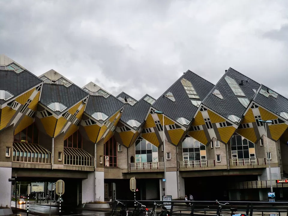 Photo of Cube house, Overblaak, Stadsdriehoek, Rotterdam, The Netherlands by Abhishek Kumar