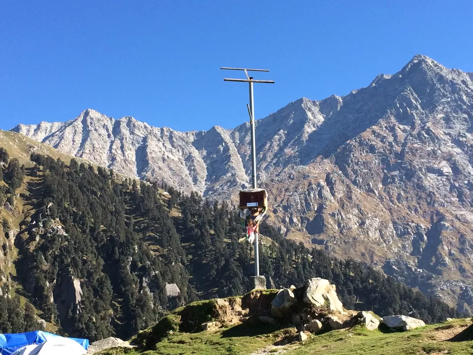 Photo of Triund Hill, Triund Hill Trail from Bhagsunag Waterfall, Dharamshala, Himachal Pradesh, India by Tangled Tourista