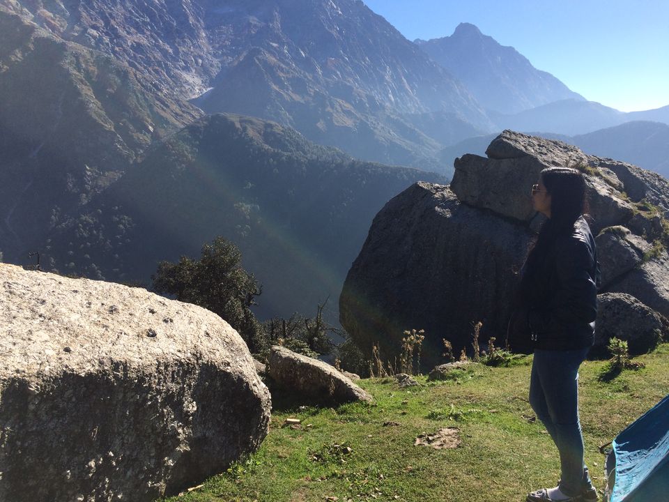 Photo of Triund Hill, Triund Hill Trail from Bhagsunag Waterfall, Dharamshala, Himachal Pradesh, India by Tangled Tourista