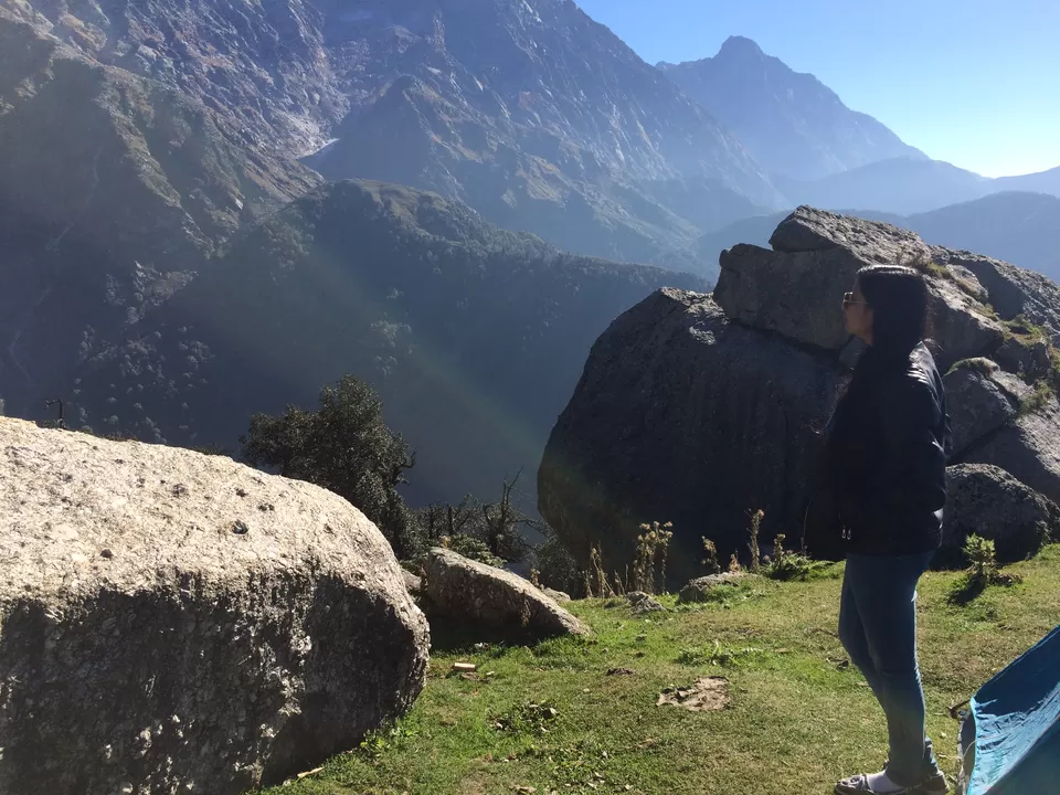 Photo of Triund Hill, Triund Hill Trail from Bhagsunag Waterfall, Dharamshala, Himachal Pradesh, India by Tangled Tourista