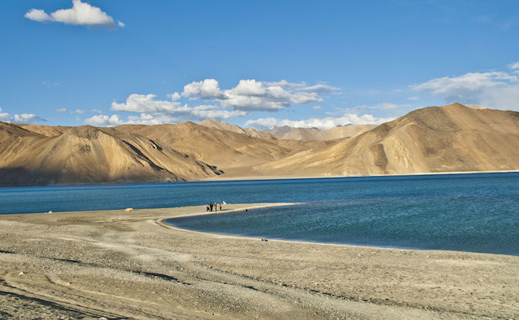 Photo of Pangong Lake by Deepak Kashyap