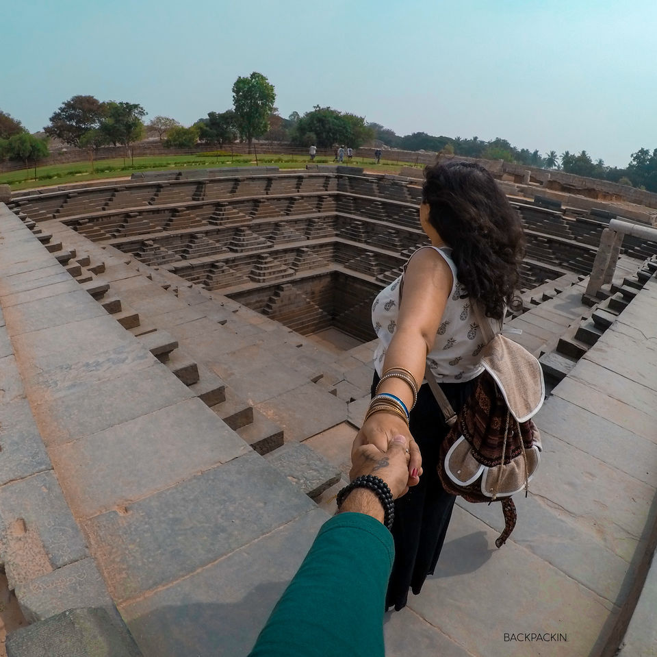 Photo of Pushkarani, Hampi, Karnataka, India by Bhupendra Singh