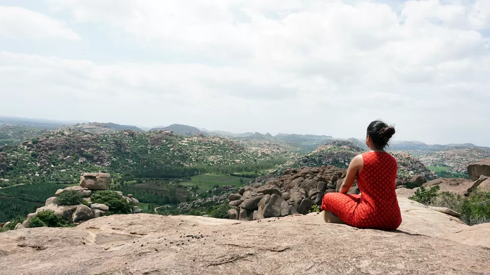 Photo of Sunset point, Hampi, Anjanhalli, Karnataka, India by Cheryl John