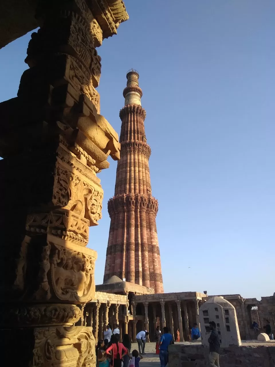 Photo of World's Tallest Brick Minaret - Qutub Minar - The Pride of Delhi by Rajat Kumar