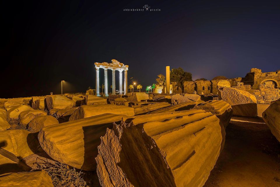 Photo of Side, Side Mahallesi, Manavgat/Antalya, Turkey by Abhishek Dey