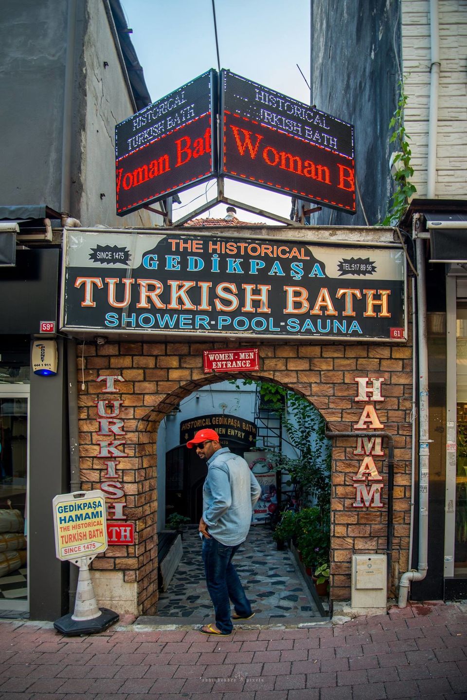 Photo of Mimar Hayrettin Mahallesi, Gedikpasa Hamam, Fatih/Istanbul, Turkey by Abhishek Dey