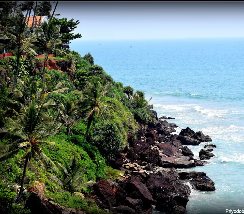 Photo of Varkala cliff, Varkala, Kerala by Priyodob Kundu