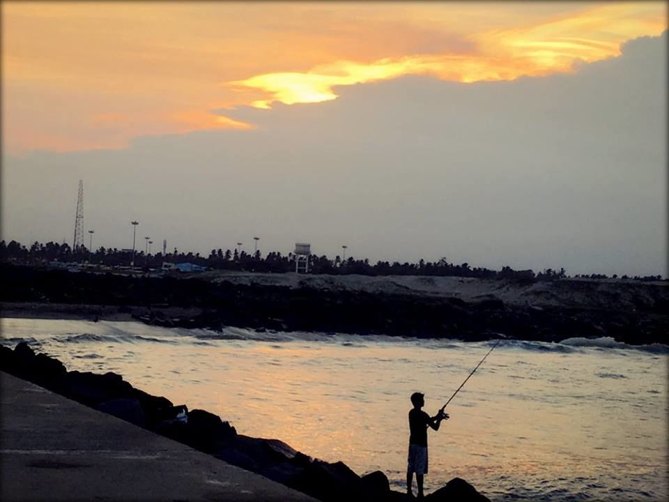 Photo of Rock Beach, Puducherry, India by ANKITA DEY