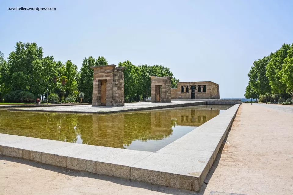 Photo of Temple of Debod, Calle Ferraz, Madrid, Spain by Mansi Patil
