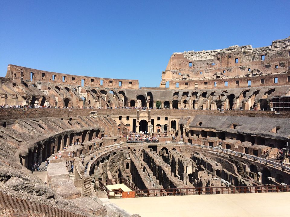 Photo of Colosseum, Piazza del Colosseo, Rome, Metropolitan City of Rome, Italy by Swathi Moorthy