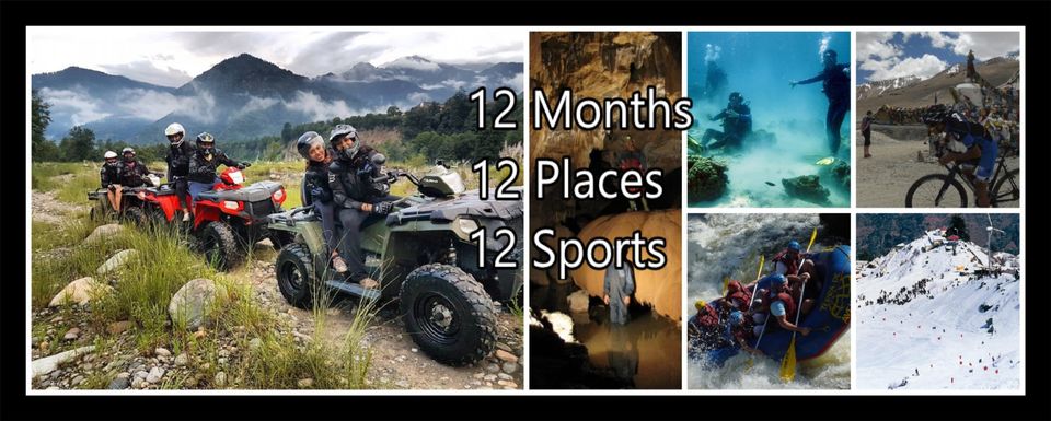Photo of 12 Months 12 Places 12 Adventure Sports in India by Vikrant