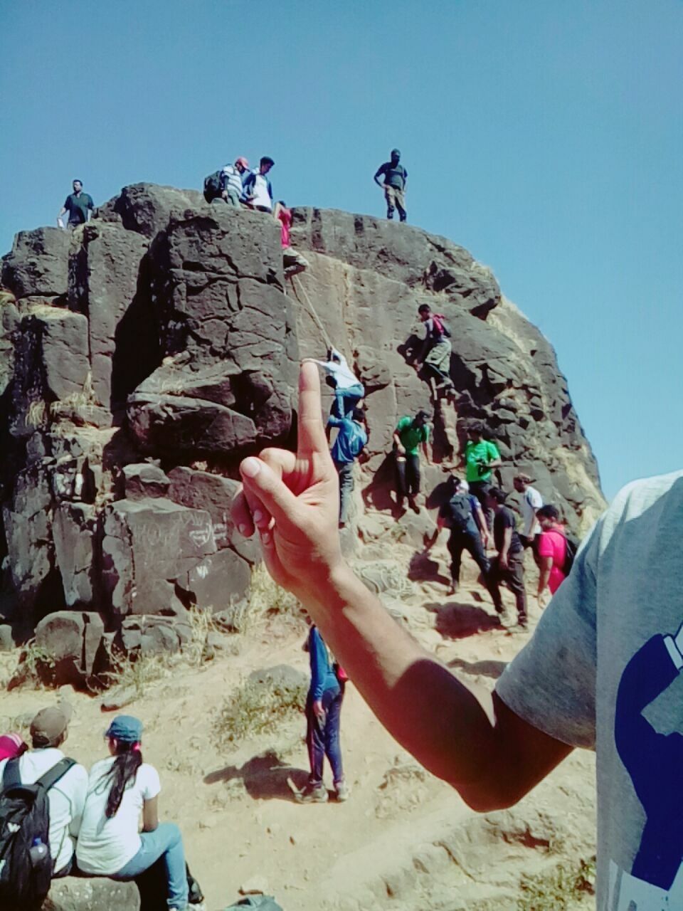 Photo of Kalavantin Durg trekking and camping at prabalmachi near mumbai by sanish.handoo