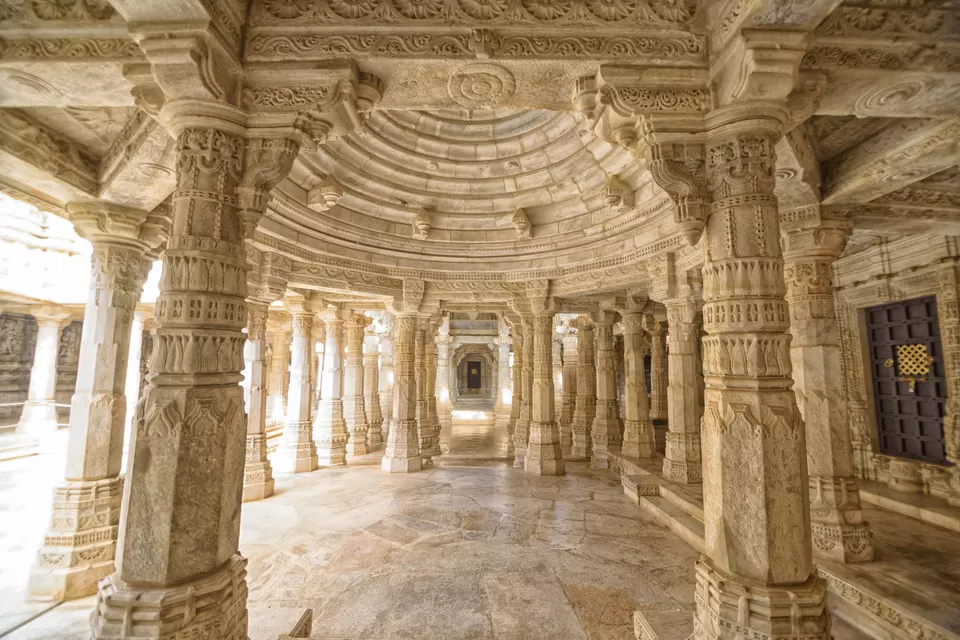 Photo of Ranakpur Jain Temple, Sadri, Rajasthan, India by Nityananda Mukherjee
