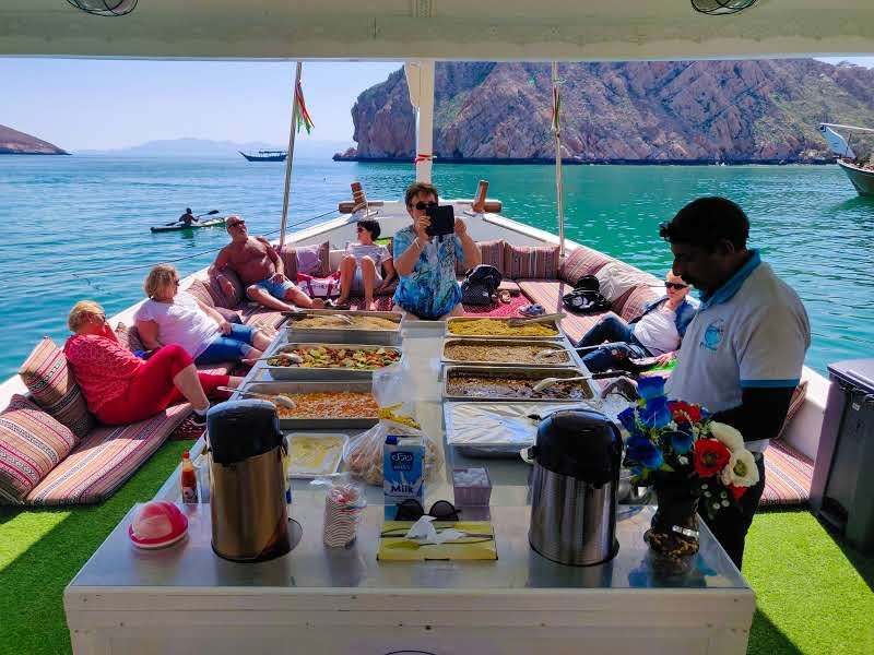 Photo of Musandam Dhow Cruise: Luxury Travel at Its Finest off the Coast of Dubai 8/9 by Sonali Verma | Unfoldingwaves