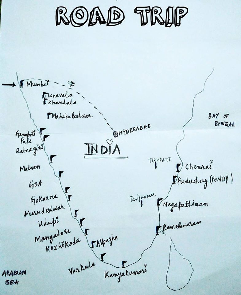 Photo of Its All about Beaches,Solo Ride through 5 States of India, 3000km (Added Vlog Link) 1/1 by Sravan Yadav