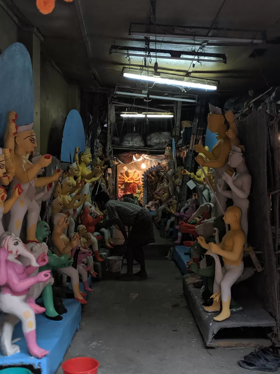 Photo of Kumartuli Street, Sovabazar, Kumartuli, Shobhabazar, Kolkata, West Bengal, India by Shruti Pendharkar