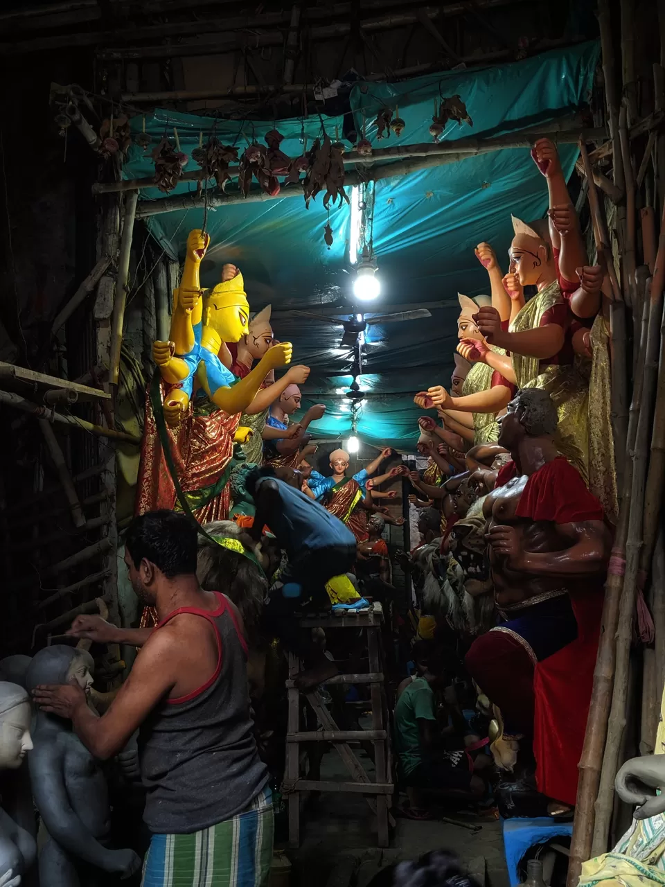 Photo of Kumartuli Street, Sovabazar, Kumartuli, Shobhabazar, Kolkata, West Bengal, India by Shruti Pendharkar