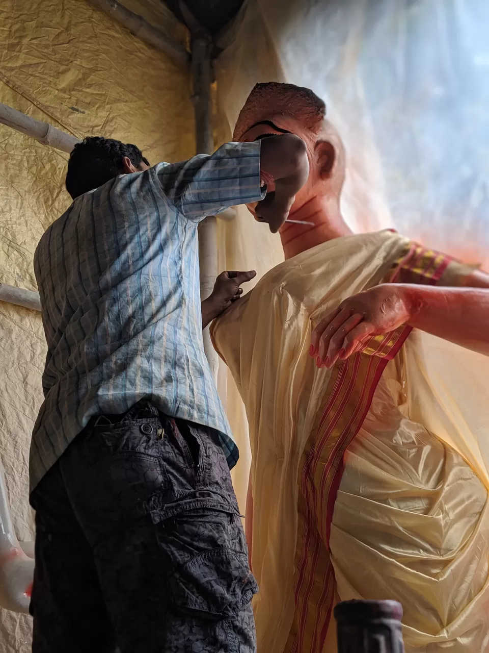 Photo of Kumartuli Street, Sovabazar, Kumartuli, Shobhabazar, Kolkata, West Bengal, India by Shruti Pendharkar