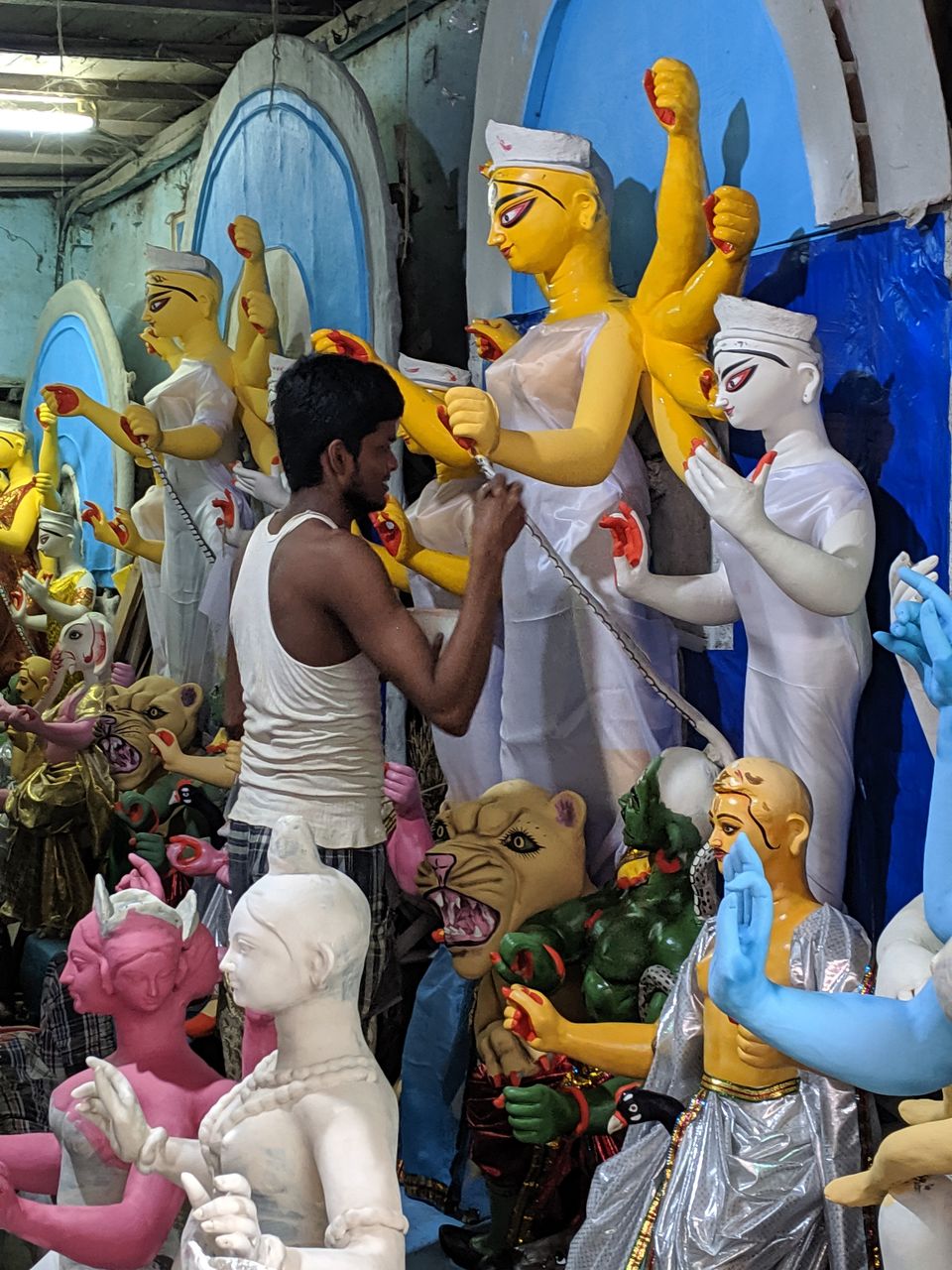 Photo of Kumartuli Street, Sovabazar, Kumartuli, Shobhabazar, Kolkata, West Bengal, India by Shruti Pendharkar