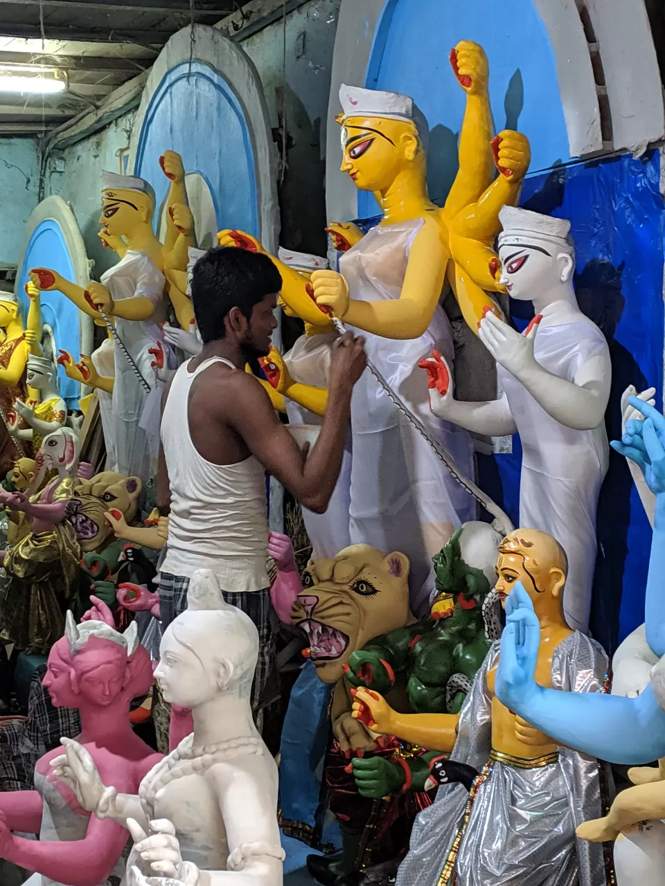 Photo of Kumartuli Street, Sovabazar, Kumartuli, Shobhabazar, Kolkata, West Bengal, India by Shruti Pendharkar