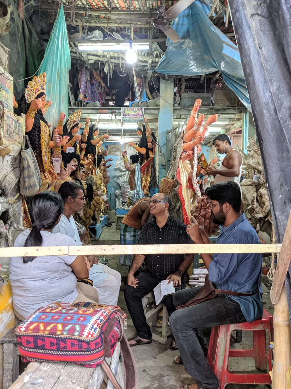 Photo of Kumartuli Street, Sovabazar, Kumartuli, Shobhabazar, Kolkata, West Bengal, India by Shruti Pendharkar