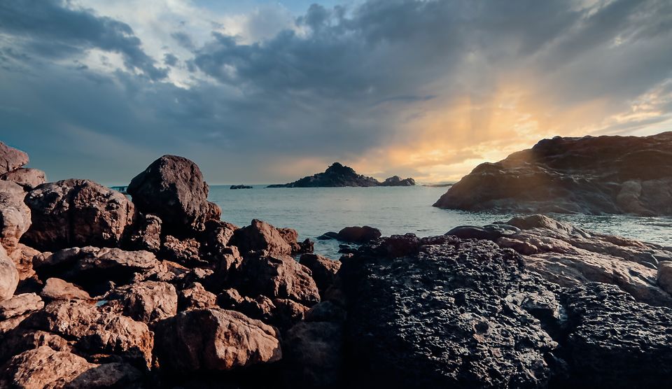 Photo of Om Beach: the beach where the shore takes the shape of Om by Sakshi Nahar Dhariwal
