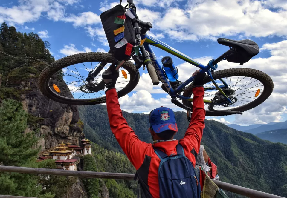 Photo of Vertical Trail- Tiger Nest on Paddle & Saddle by Akshay Dubey