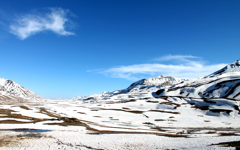 Photo of Leh Manali Highway, Lower keylong village, Keylong, Himachal Pradesh, India by Sanghita Nandi