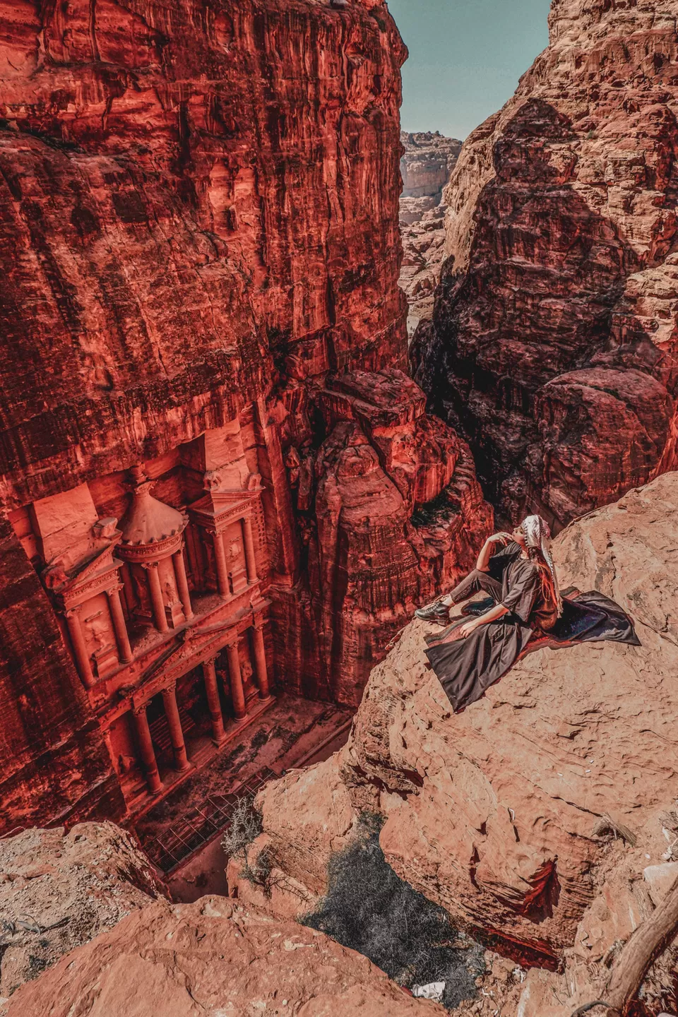 Photo of Petra, Jordan by Sanjana Tewari