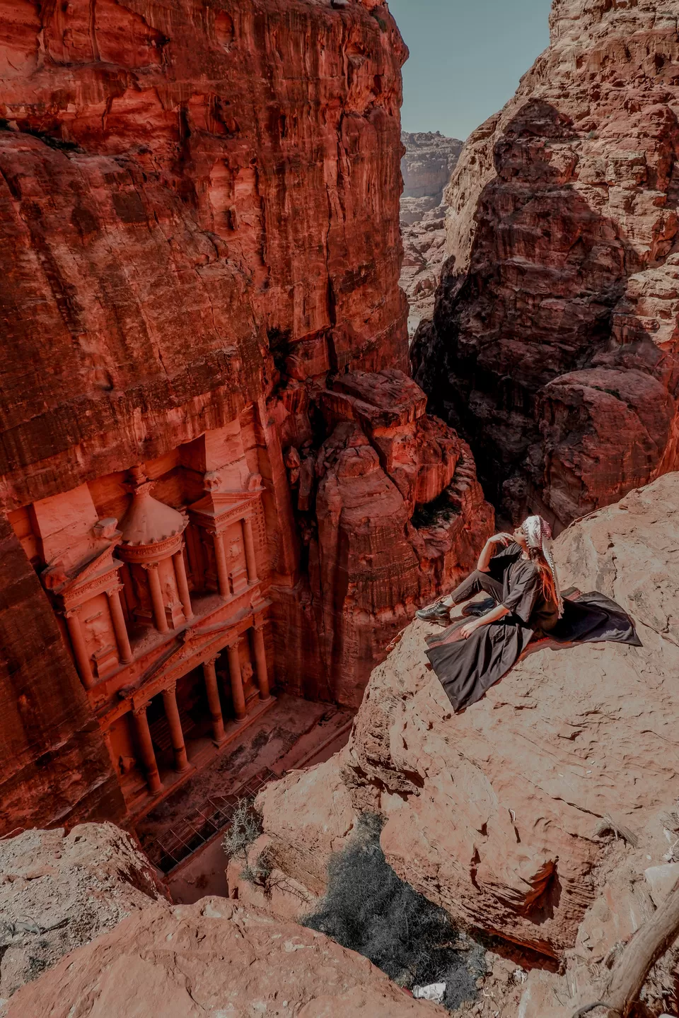 Photo of Petra, Jordan by Sanjana Tewari