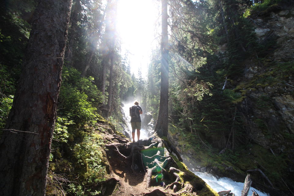 Photo of A long hike for a cold swim by Dana Kittilsen