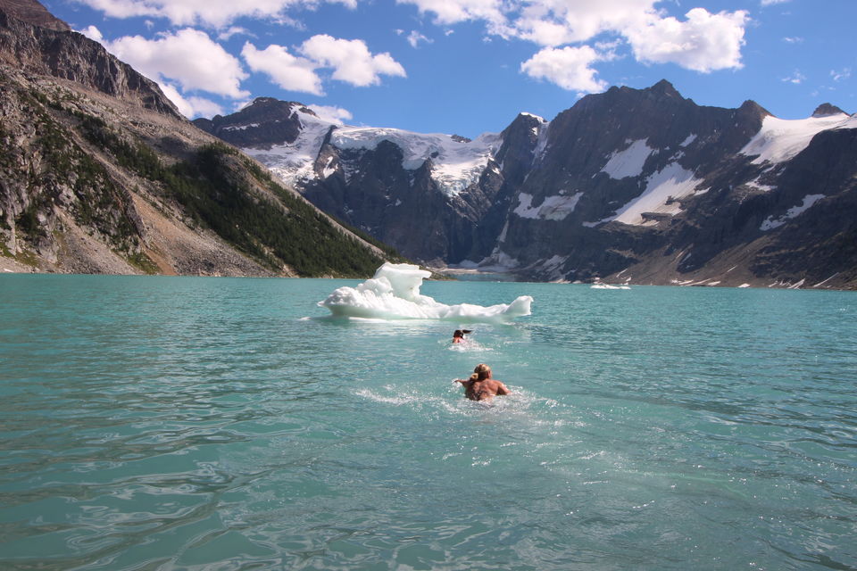 Photo of A long hike for a cold swim by Dana Kittilsen