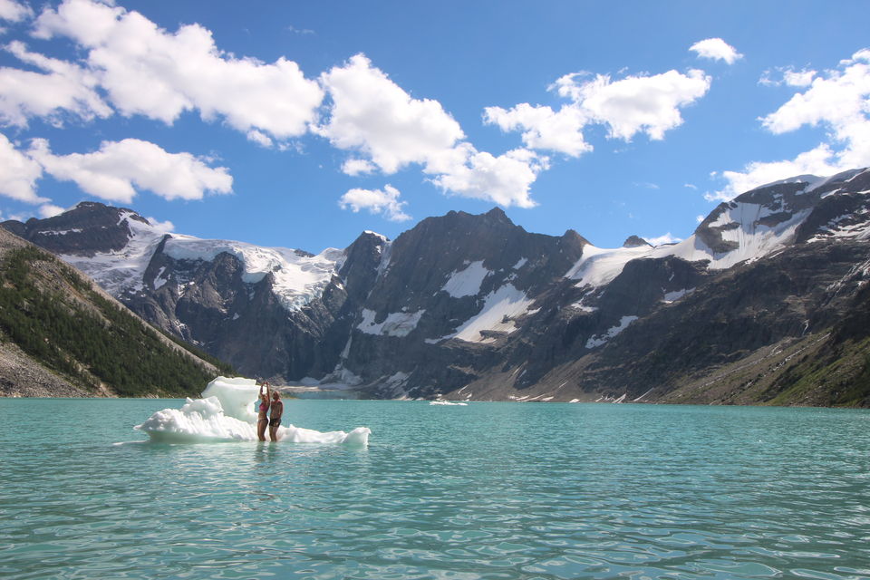 Photo of A long hike for a cold swim by Dana Kittilsen