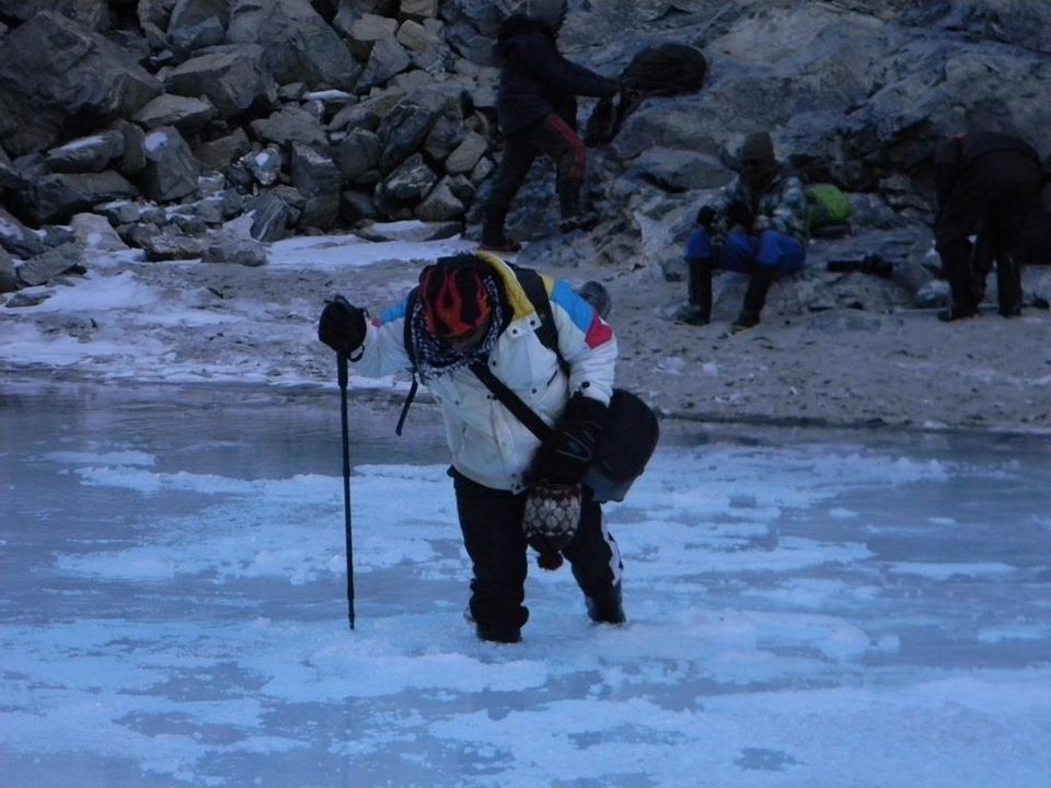 Photo of Chadar Trek - Frozen River Trek 6/14 by Badari Deshpande
