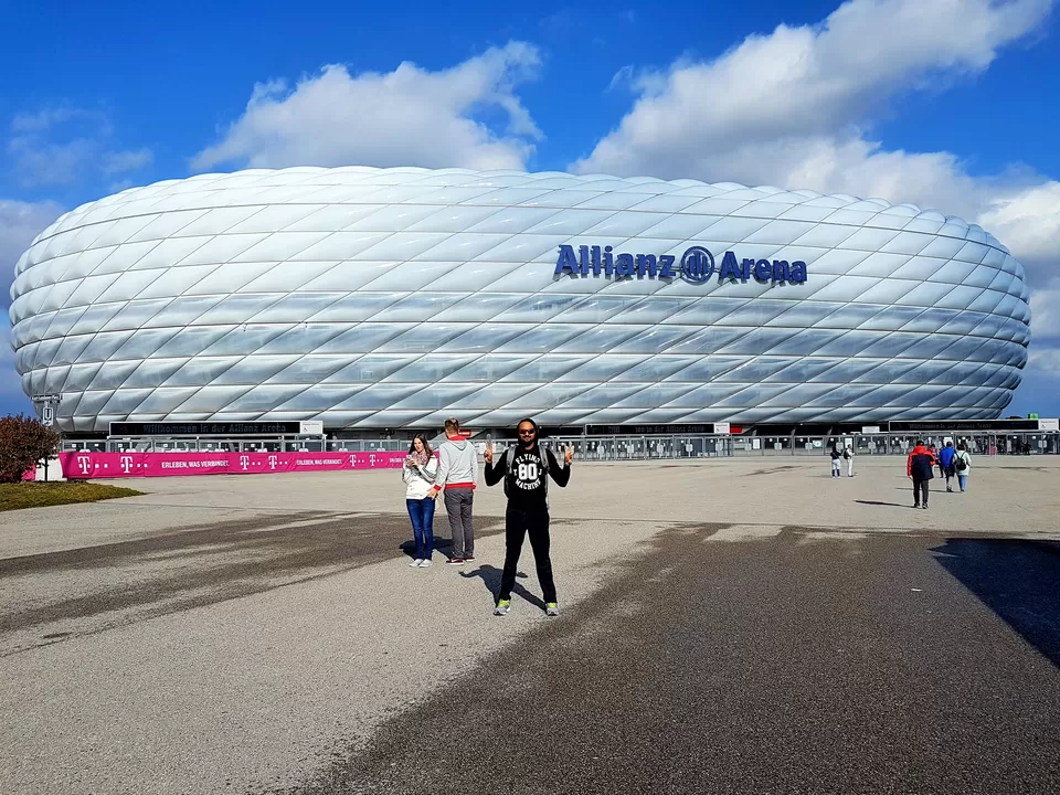 Photo of Allianz Arena, Werner-Heisenberg-Allee, Munich, Germany by Kapil Kumar