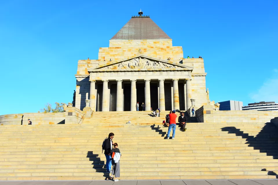 Photo of Shrine of Remembrance, Melbourne VIC, Australia by Kapil Kumar