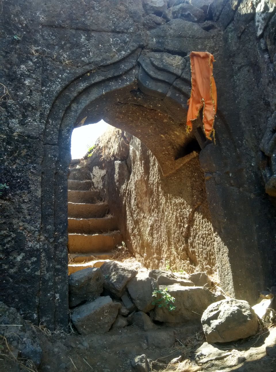 Photo of Kothaligad Walkway, Peth, Maharashtra, India by The Globe Trotters Numinous