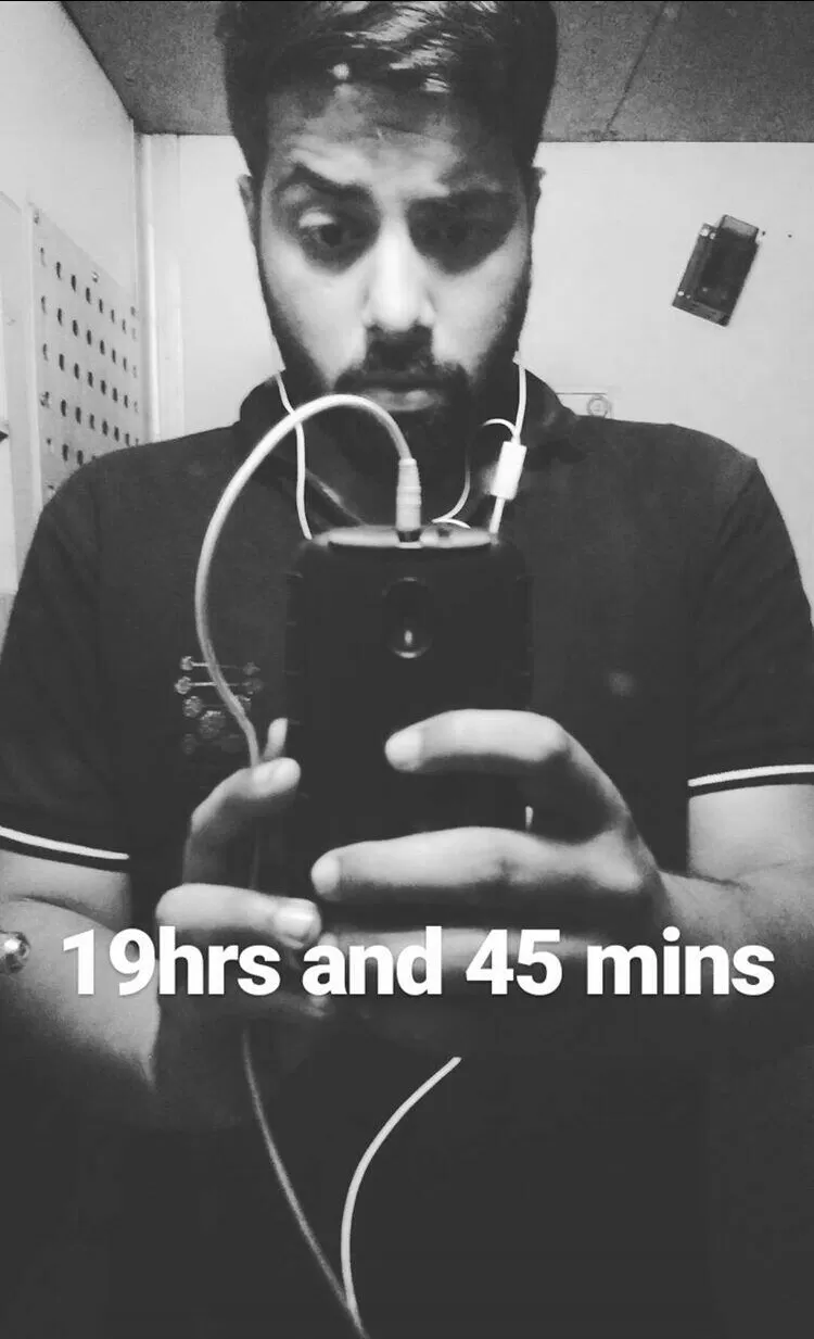 Photo of 19 hours and 45 minutes by Kunal Shukla