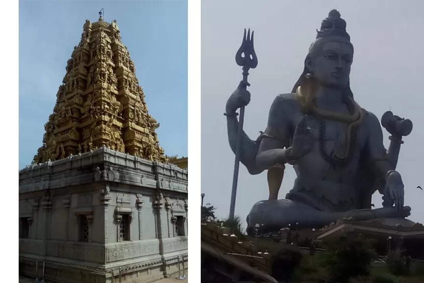 Photo of Murudeshwara Temple, Gandhi Bazar, Shivamogga, Karnataka, India by Gauri Naik